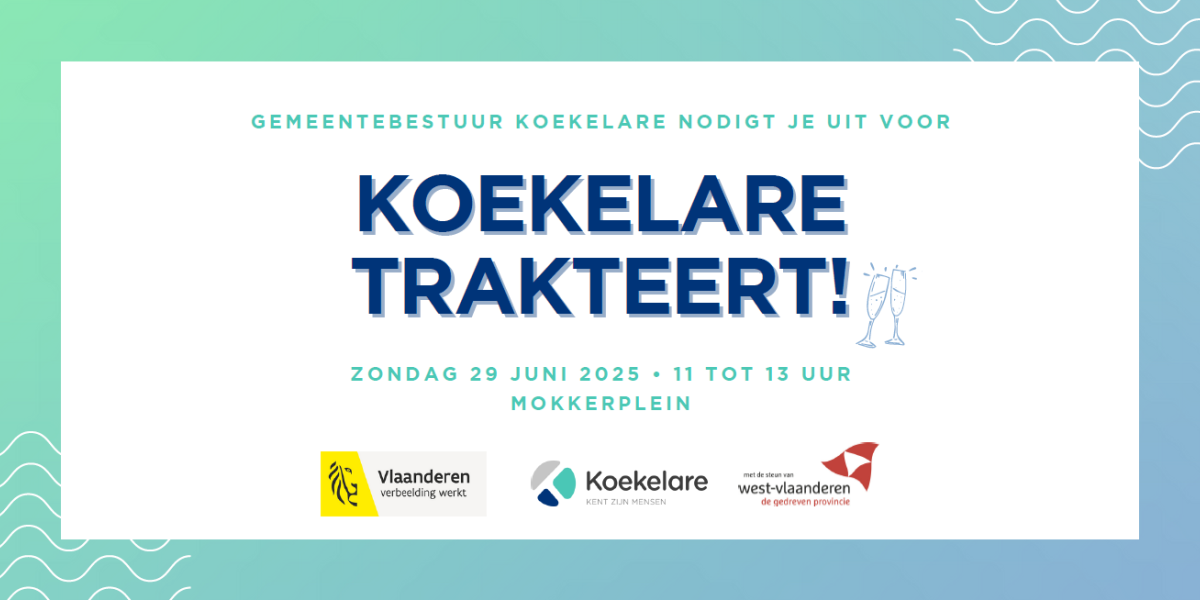 Koekelare trakteert haar inwoners op gratis frietjes met optreden